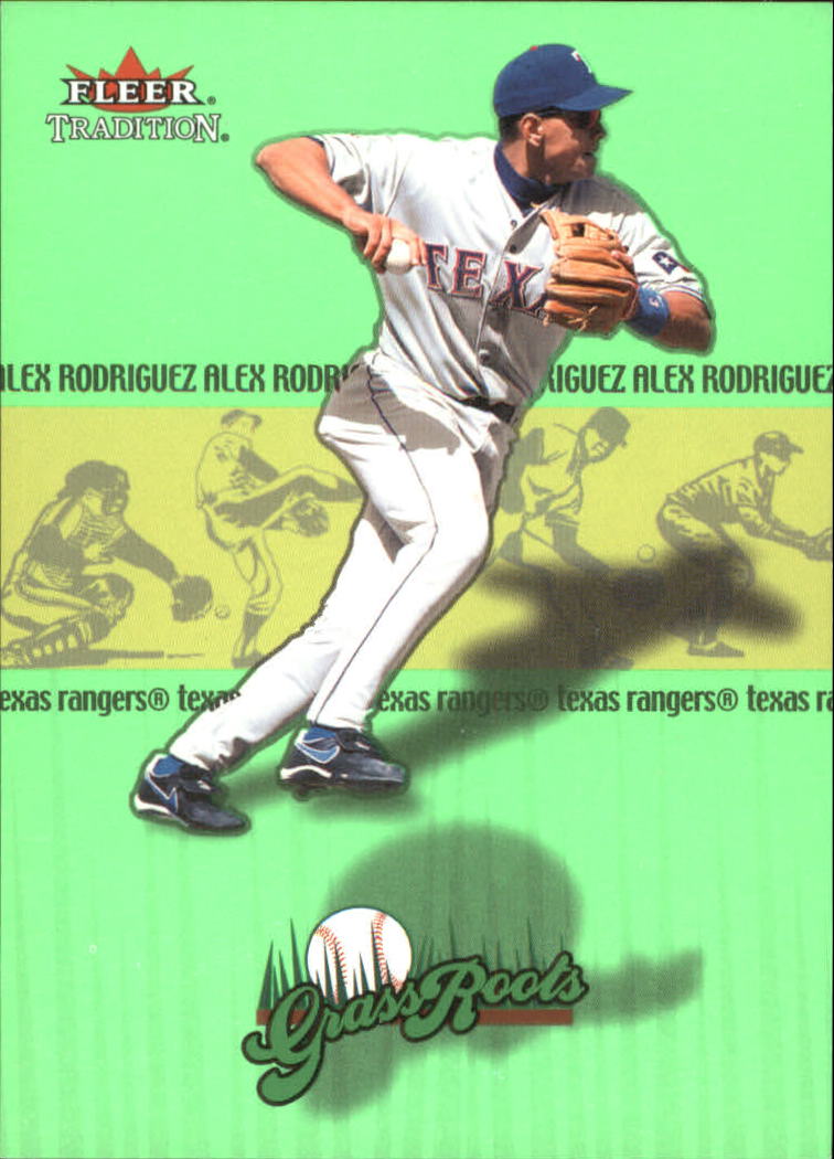 2002 Fleer Tradition Grass Roots #2 Alex Rodriguez
