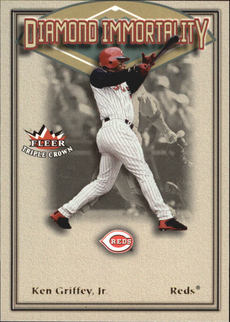 2002 Fleer Triple Crown Diamond Immortality #10 Ken Griffey Jr.