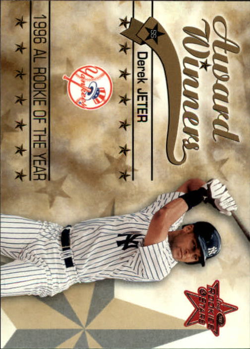 2002 Leaf Rookies and Stars #287 Derek Jeter 96 ROY