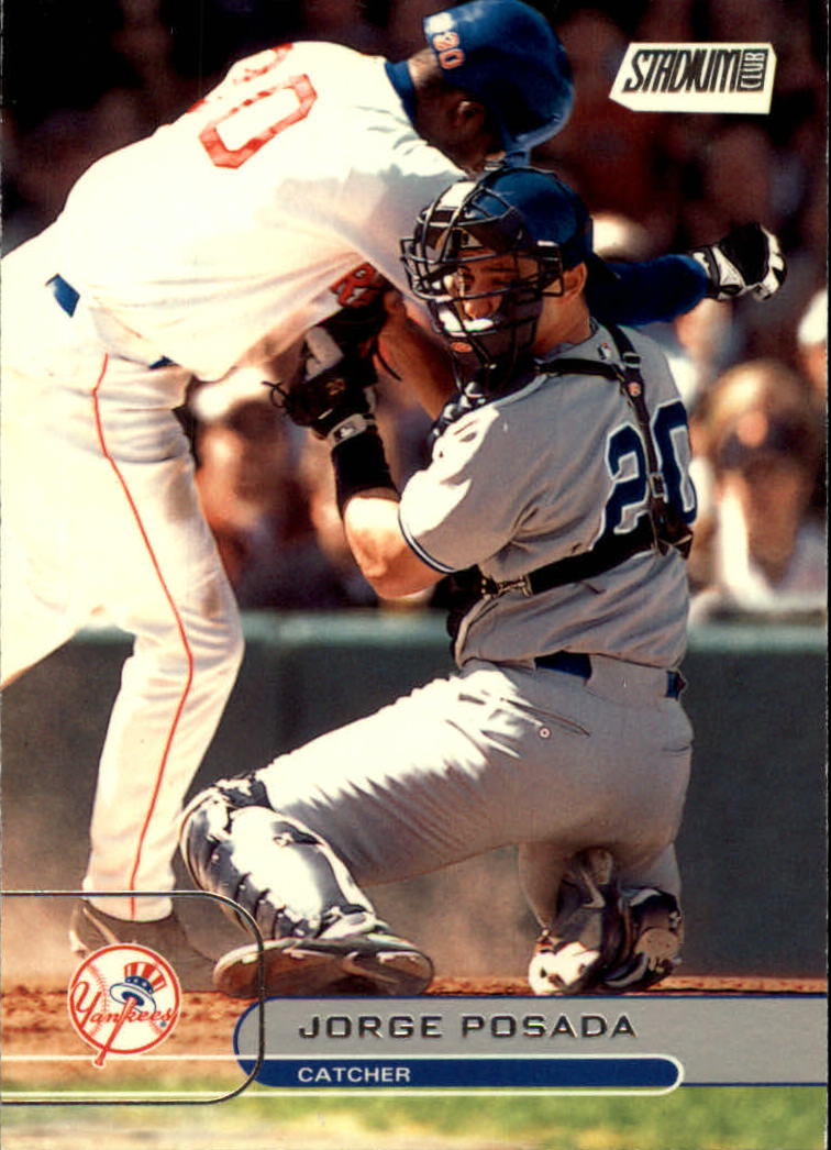 2002 Stadium Club #36 Jorge Posada