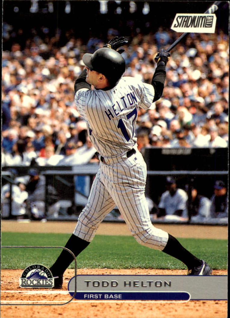 2002 Stadium Club #100 Todd Helton