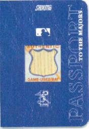 2002 Stadium Club Passport to the Majors #PTMAS Alf Soriano Bat/400
