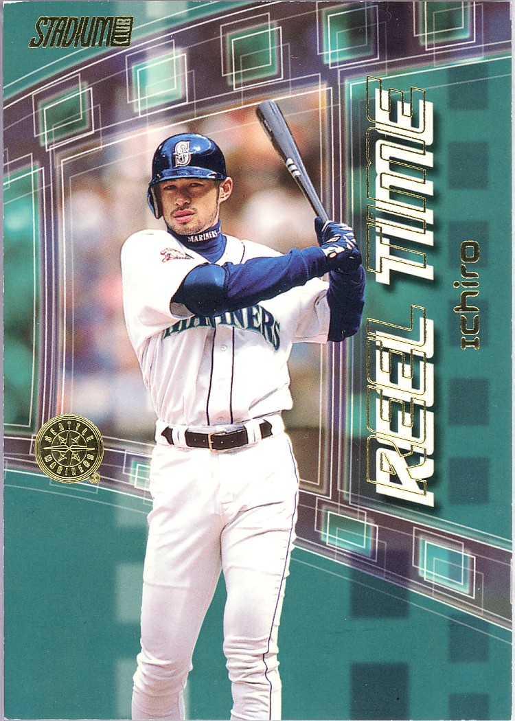 2002 Stadium Club Reel Time #RT6 Ichiro Suzuki