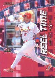 2002 Stadium Club Reel Time #RT19 Albert Pujols