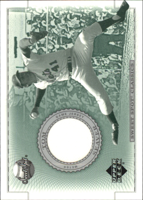 2002 Sweet Spot Classics Game Jersey #JTS Tom Seaver