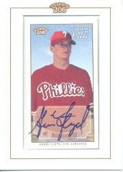 2002 Topps 206 Autographs #GF Gavin Floyd D2