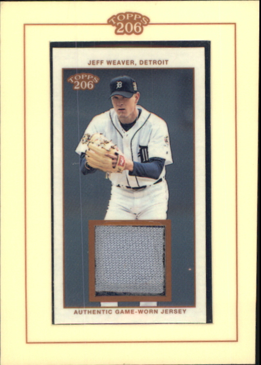 2002 Topps 206 Relics #JW Jeff Weaver Jsy A1