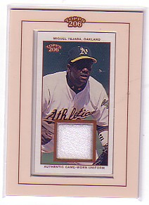 2002 Topps 206 Relics #MT3 Miguel Tejada Uni E3