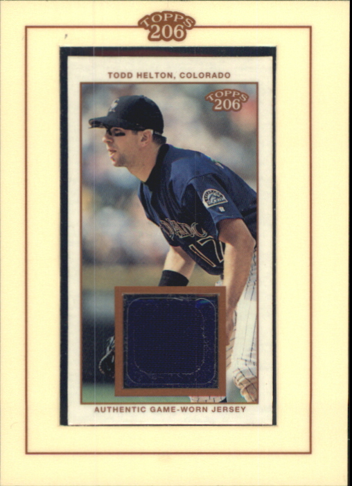 2002 Topps 206 Relics #THE1 Todd Helton Jsy A1