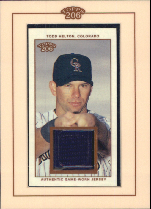 2002 Topps 206 Relics #THE3 Todd Helton Uni E3