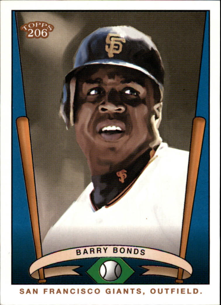 2002 Topps 206 Team 206 Series 1 #T2061 Barry Bonds