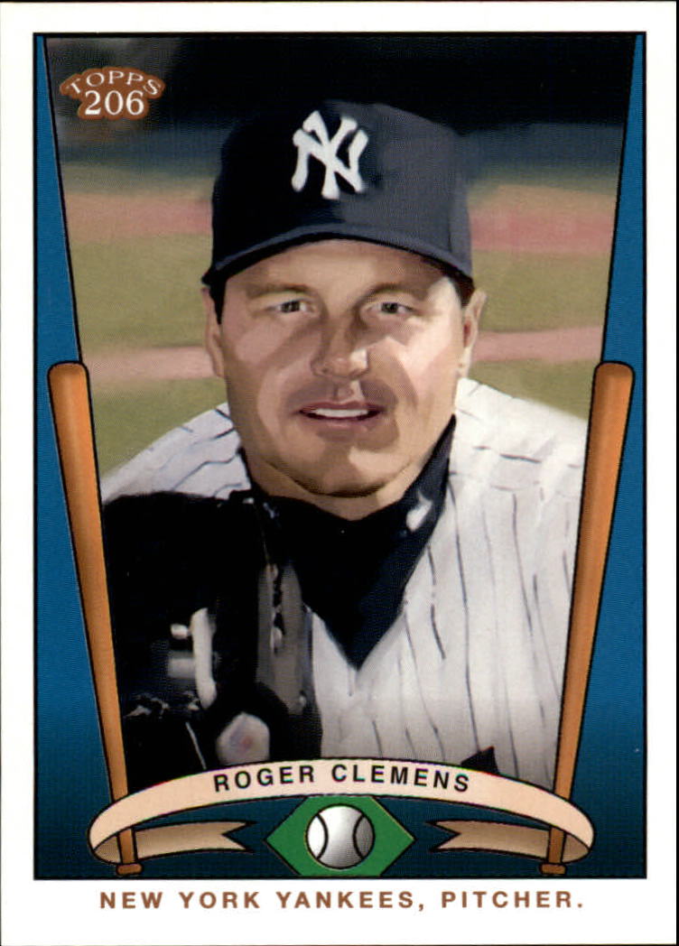 2002 Topps 206 Team 206 Series 1 #T20612 Roger Clemens