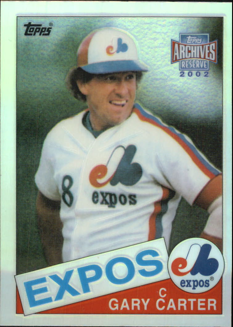 2002 Topps Archives Reserve #17 Gary Carter 85