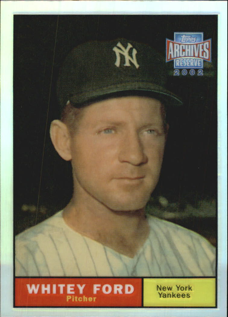 2002 Topps Archives Reserve #39 Whitey Ford 61