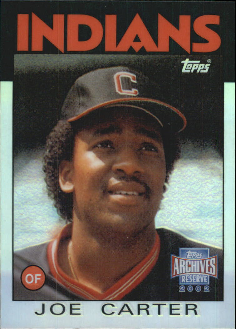 2002 Topps Archives Reserve #79 Joe Carter 86
