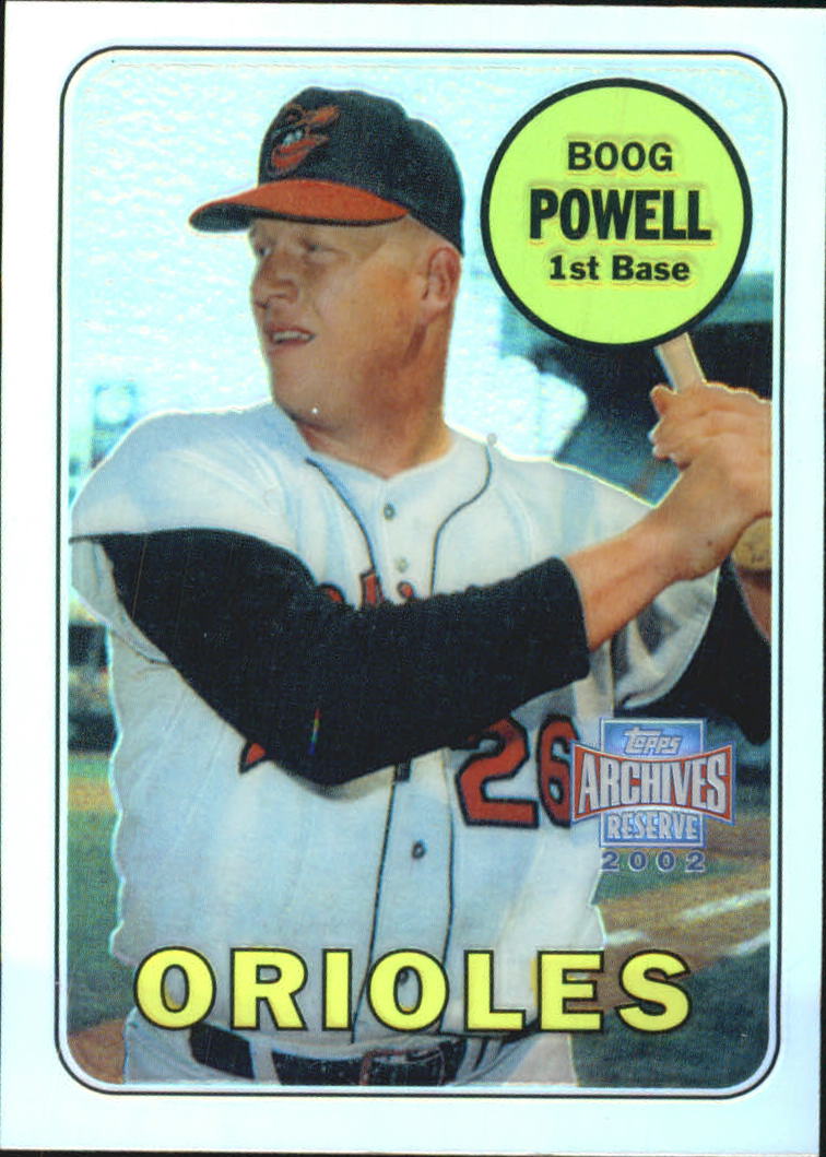 2002 Topps Archives Reserve #86 Boog Powell 69