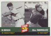 2002 Topps Heritage Then and Now #TN2 A.Rosen/A.Rodriguez
