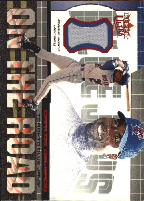 2002 Ultra On the Road Game Jersey #3 Carlos Delgado