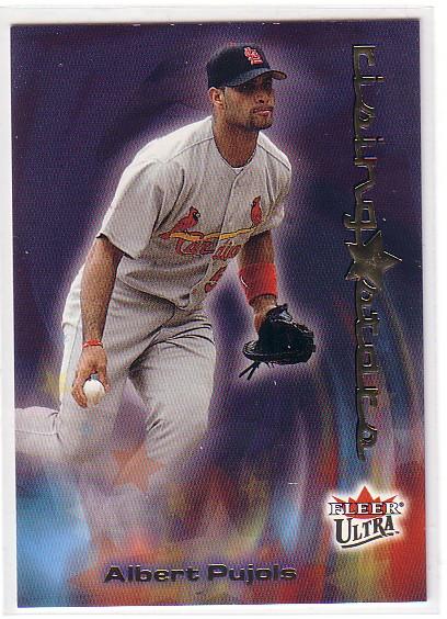 2002 Ultra Rising Stars #3 Albert Pujols
