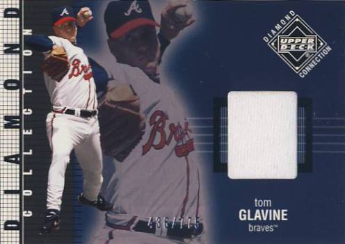 2002 Upper Deck Diamond Connection #211 Tom Glavine DC Jsy