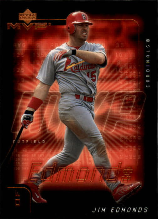 2002 Upper Deck MVP #169 Jim Edmonds