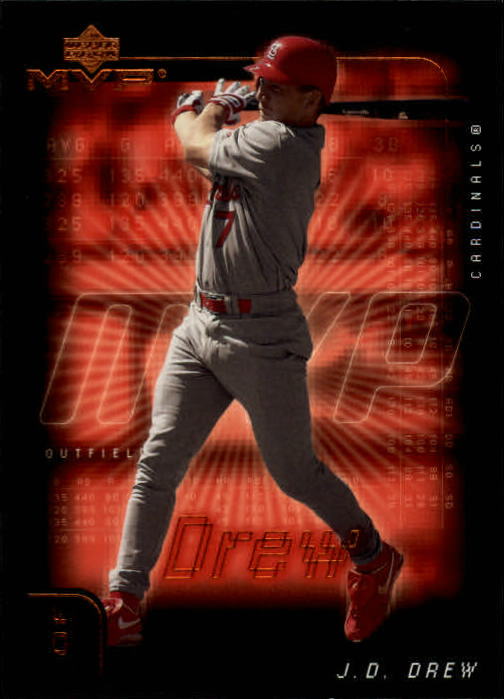 2002 Upper Deck MVP #172 J.D. Drew