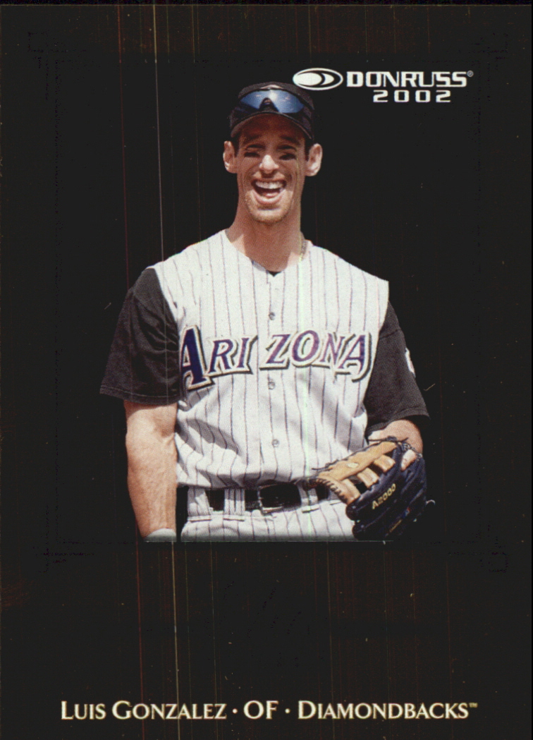 2002 Donruss Elite Series #15 Luis Gonzalez