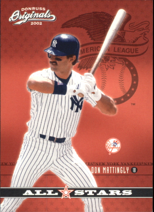 2002 Donruss Originals All-Stars #7 Don Mattingly