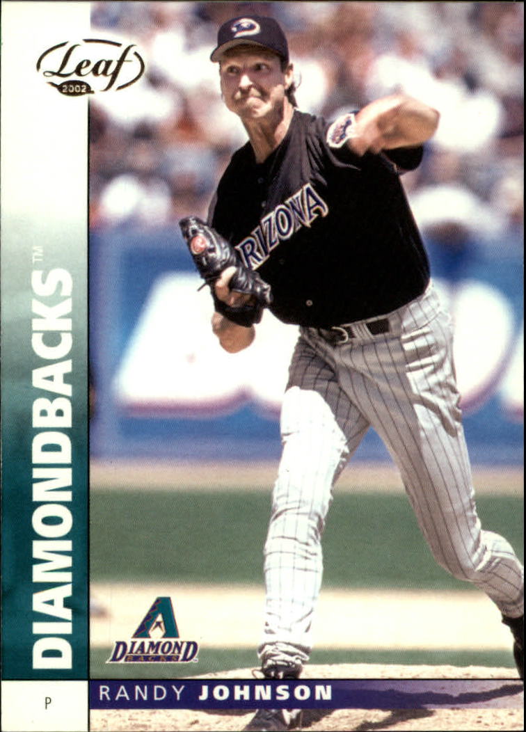 2002 Leaf #7 Randy Johnson