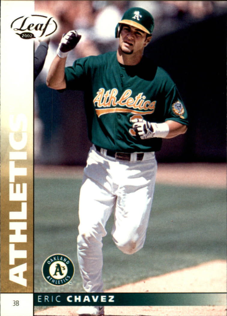2002 Leaf #35 Eric Chavez