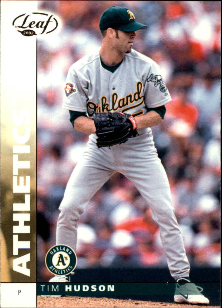 2002 Leaf #38 Tim Hudson