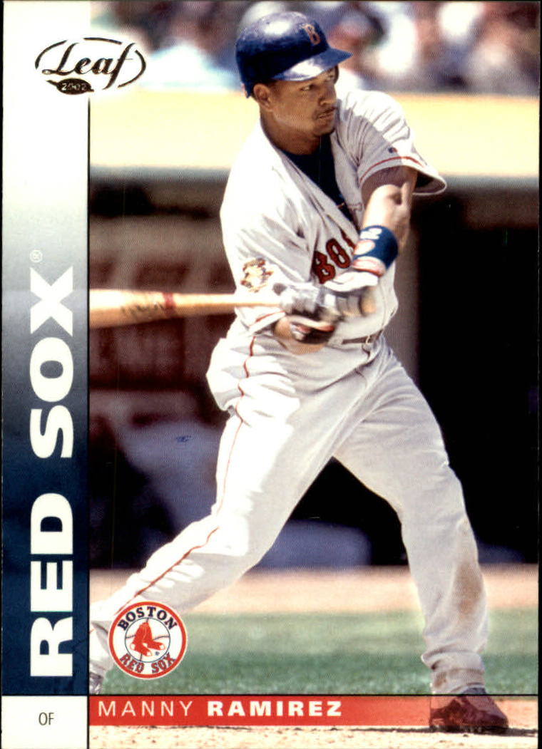 2002 Leaf #52 Manny Ramirez