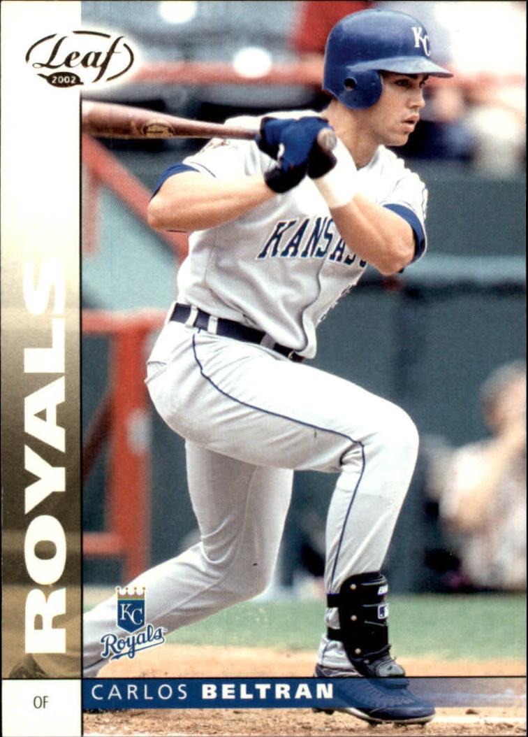 2002 Leaf #74 Carlos Beltran