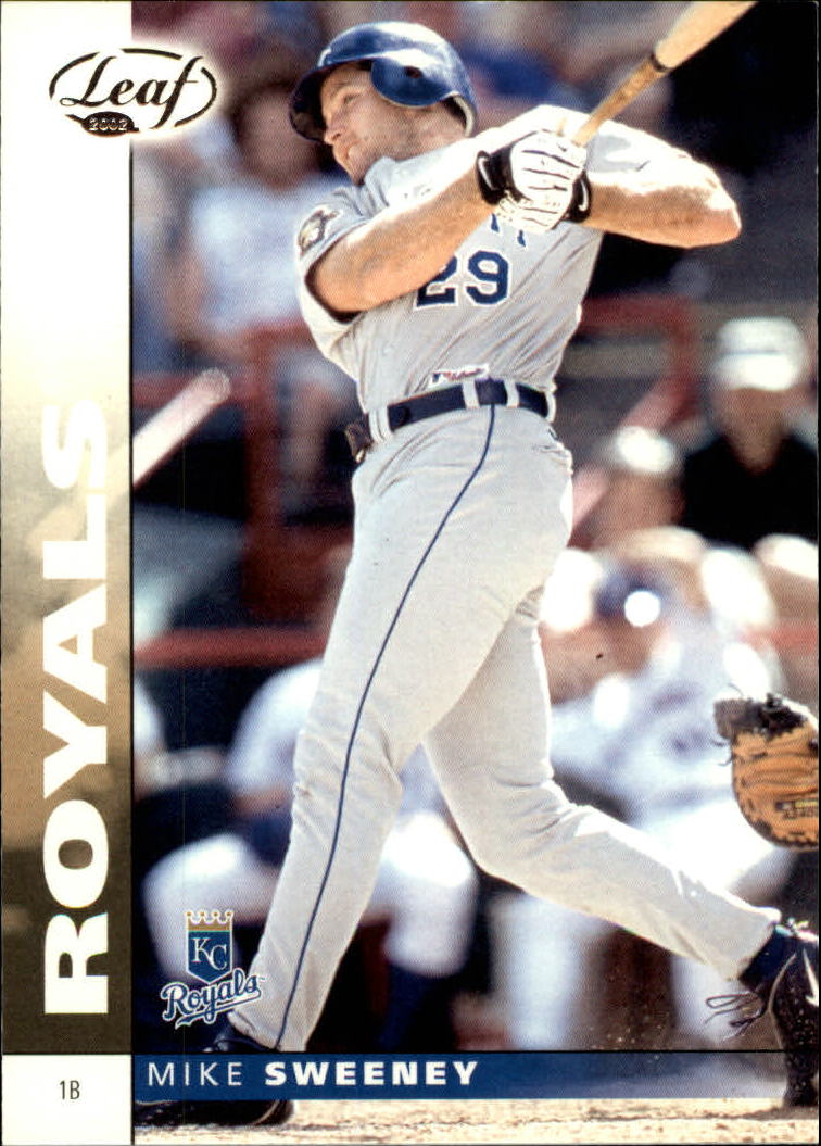 2002 Leaf #76 Mike Sweeney