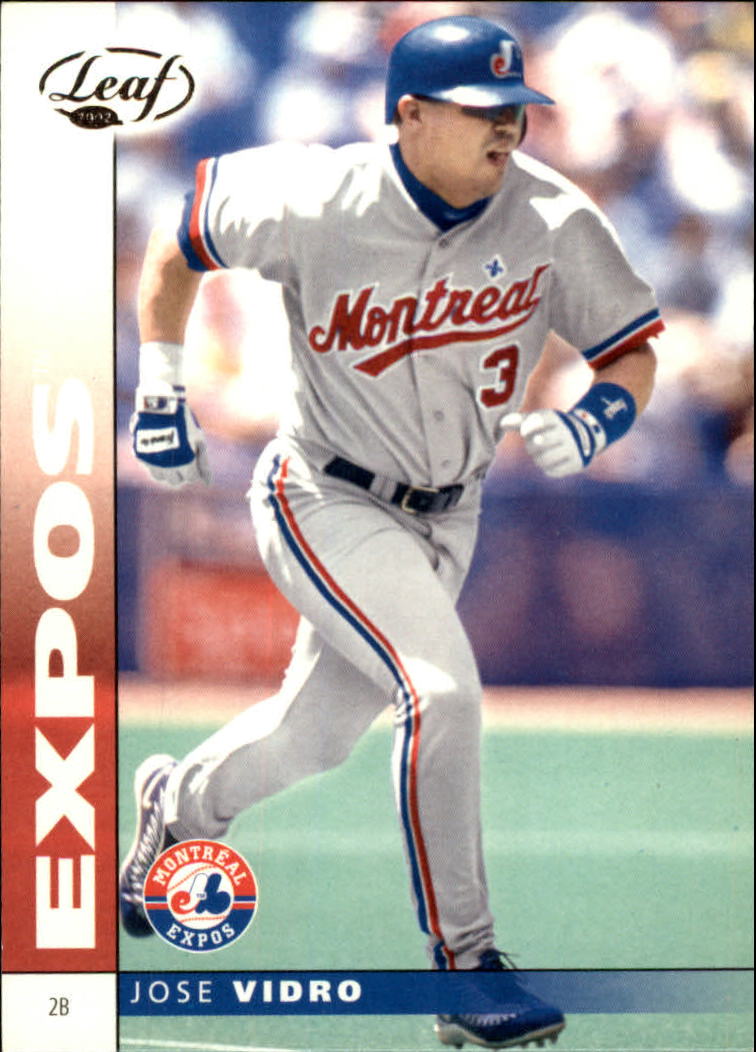 2002 Leaf #85 Jose Vidro