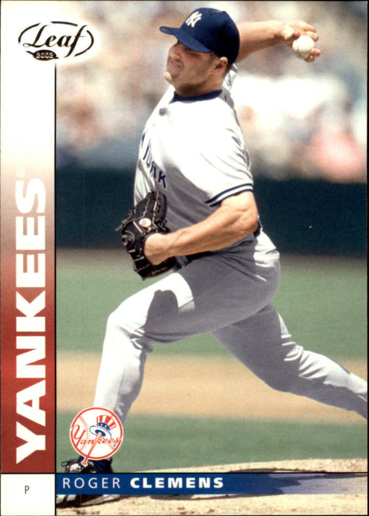 2002 Leaf #91 Roger Clemens front image