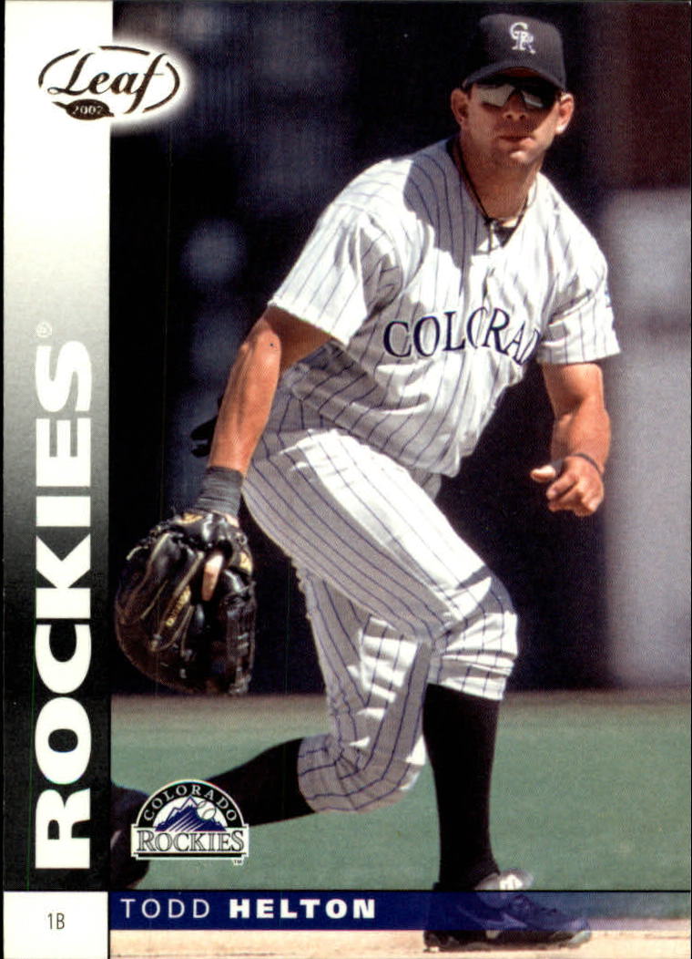 2002 Leaf #113 Todd Helton