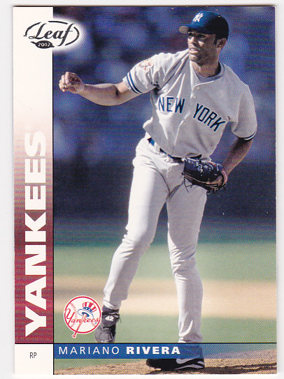 2002 Leaf #130 Mariano Rivera