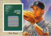 2002 Topps Gallery Heritage Uniform Relics #GHRBBO Bret Boone 93 A