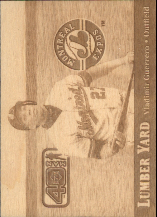 2002 Upper Deck 40-Man Lumber Yard #LY6 Vladimir Guerrero