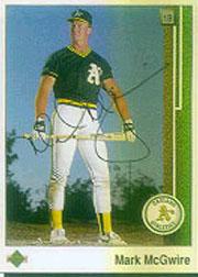 2002 Upper Deck 40-Man Mark McGwire Autograph Buybacks #2 Mark McGwire 90/6