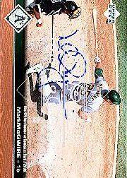 2002 Upper Deck 40-Man Mark McGwire Autograph Buybacks #13 Mark McGwire 97/3