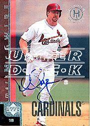 2002 Upper Deck 40-Man Mark McGwire Autograph Buybacks #19 Mark McGwire 98 GHL/4