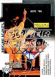 2002 Upper Deck 40-Man Mark McGwire Autograph Buybacks #25 Mark McGwire 99 SH CL2/6