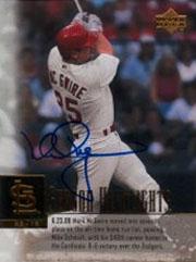 2002 Upper Deck 40-Man Mark McGwire Autograph Buybacks #40 Mark McGwire 01 SH/5