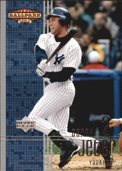 2002 Upper Deck Ballpark Idols #85 Derek Jeter
