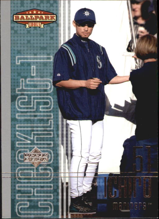 2002 Upper Deck Ballpark Idols #199 Ichiro Suzuki CL