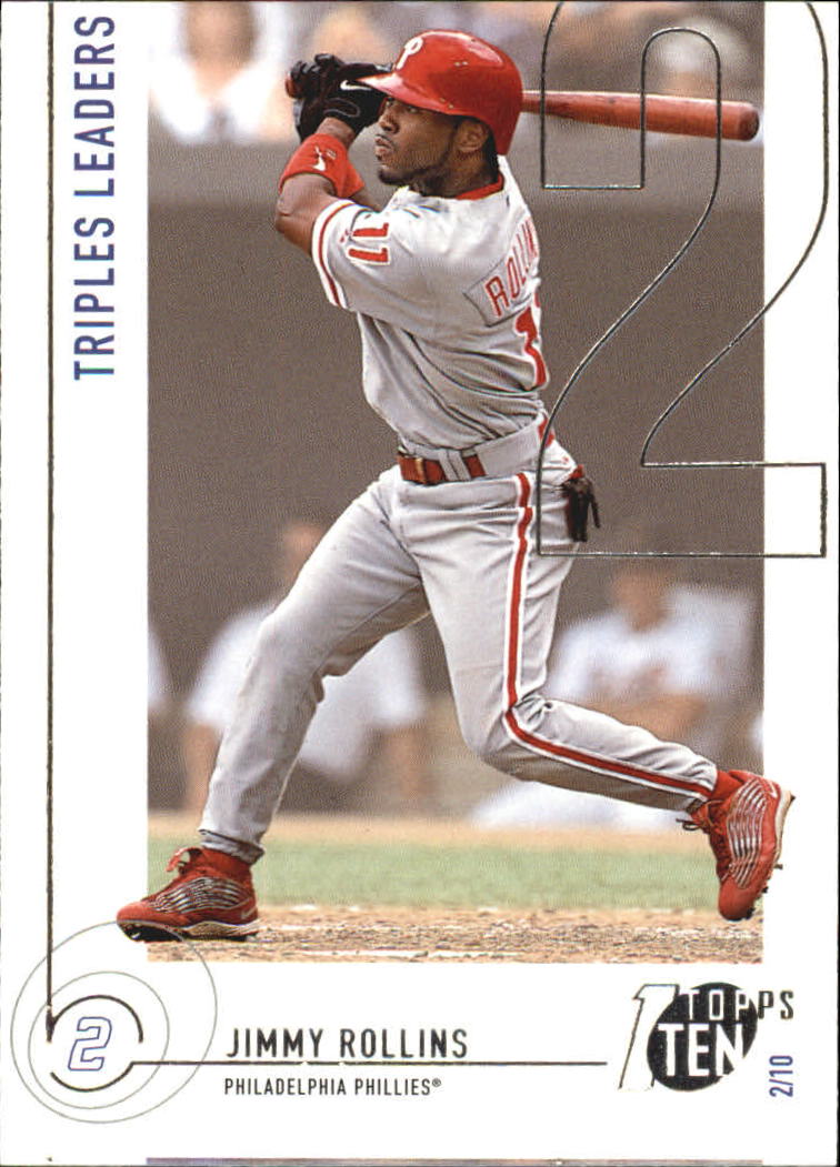 2002 Topps Ten #24 Jimmy Rollins 3B