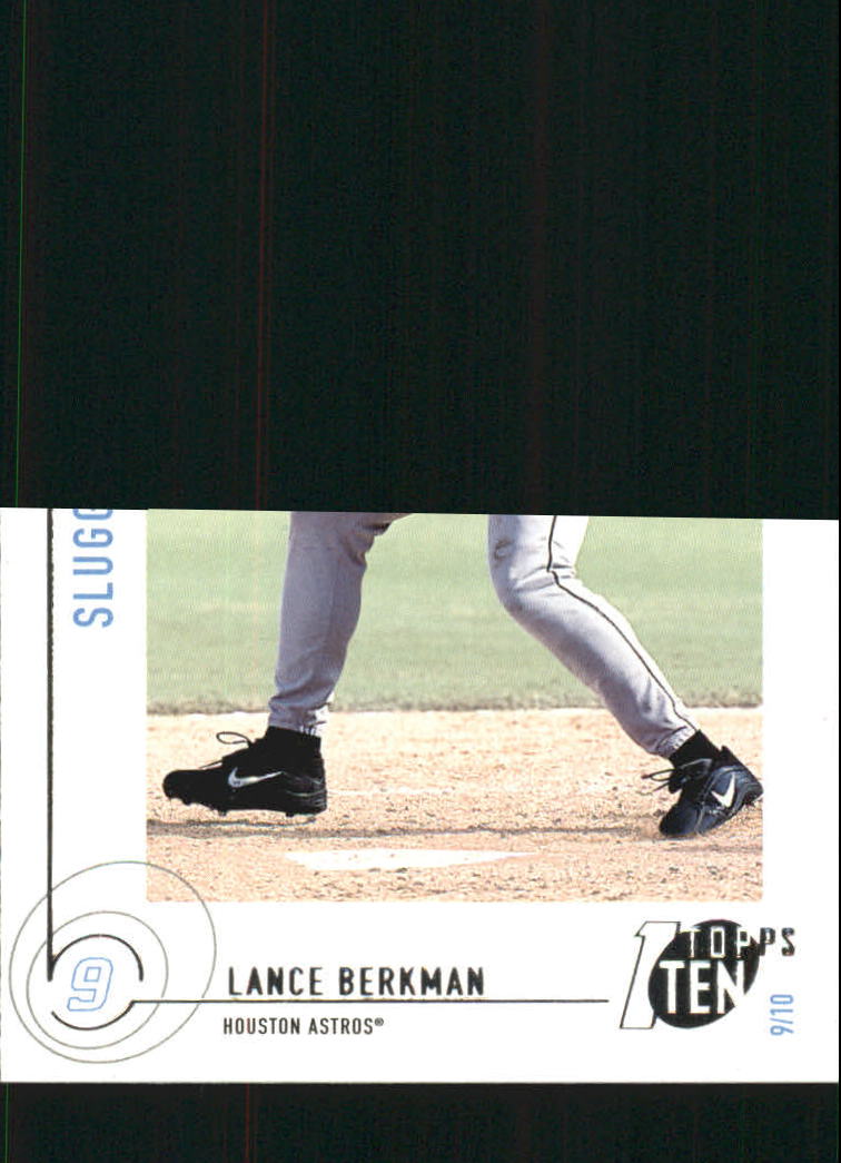 2002 Topps Ten #70 Lance Berkman SLG