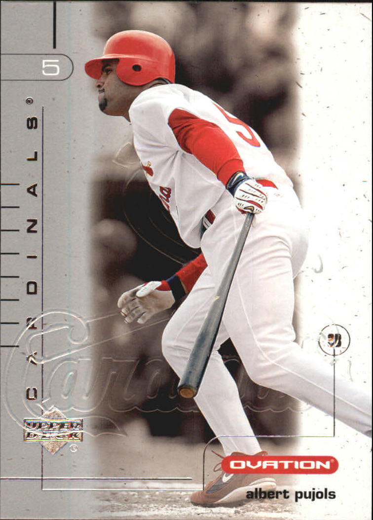 2002 Upper Deck Ovation Silver #35 Albert Pujols